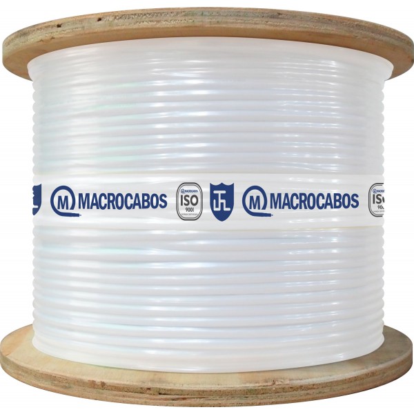 Cabo coaxial Macrocabos RGC-59 95% ( Bobina 300 mts )