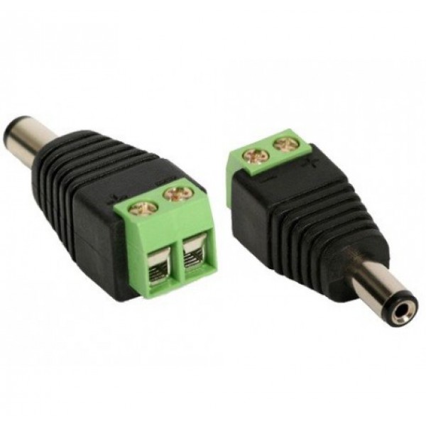 Plug P4 macho com borne