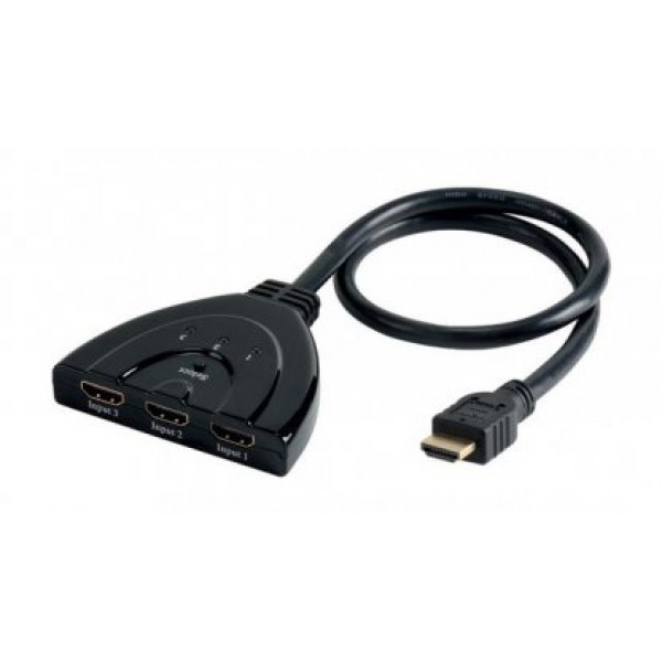 Chave seletora HDMI  3 X 1