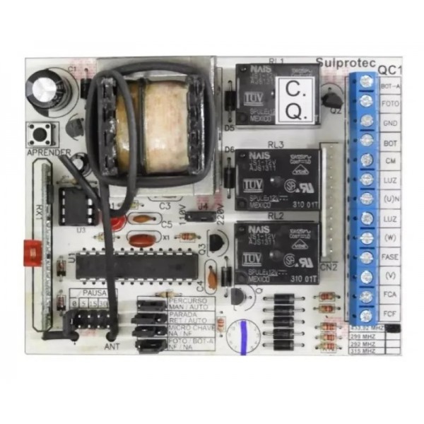 Comando de Portão freq. 433 Mhz - Sulprotec