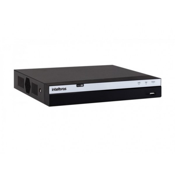 DVR MHDX-5208 Intelbras  8 canais 4K Multi HD Serie 5000